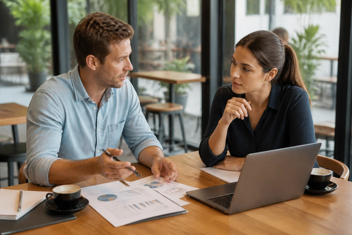Business owner planning Benefits of Partnering with Freelance SEO Experts for an Australian business