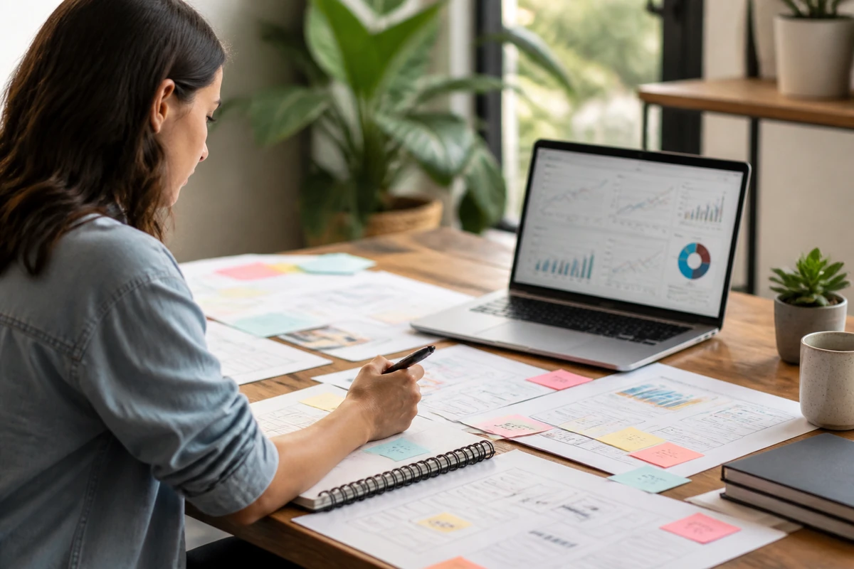Content marketer planning Secrets to Writing SEO-Optimised Content That Ranks for an Australian business
