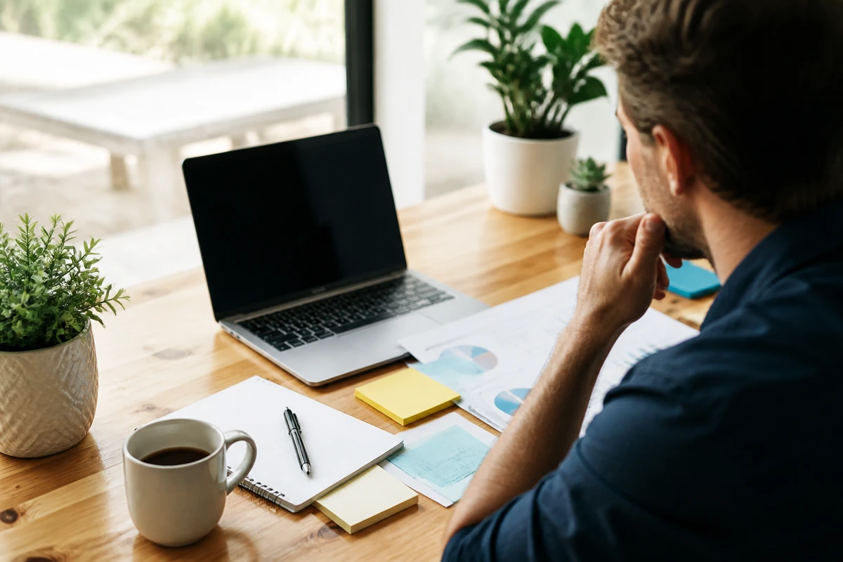 Business owner planning SEO Tips for of All Sizes for an Australian business