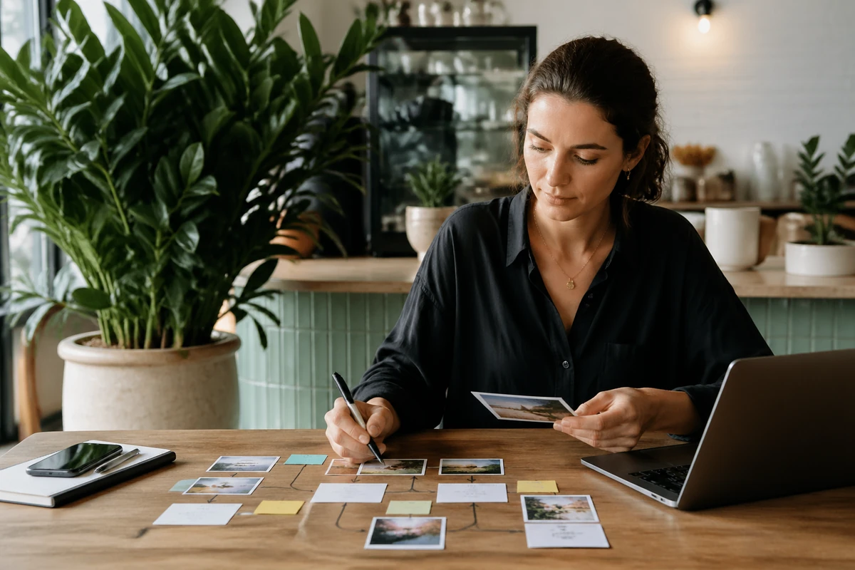 Marketing strategist planning Creative Ways to Build High-Quality Backlinks for an Australian business