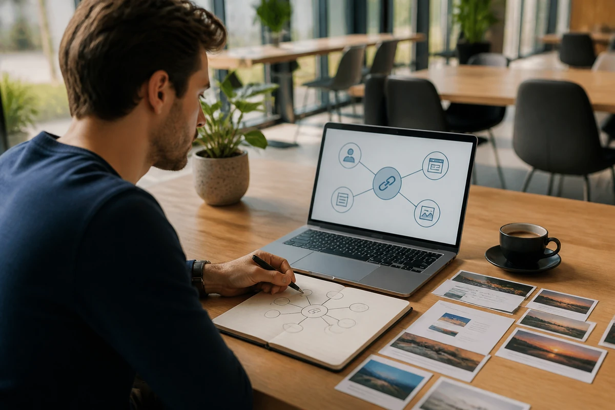 Marketing strategist planning Building High-Quality Backlinks The Definitive Guide for an Australian business