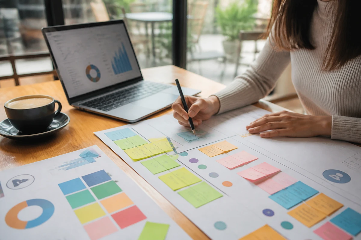 Marketing strategist planning Competitor Keyword Analysis Uncovering for an Australian business