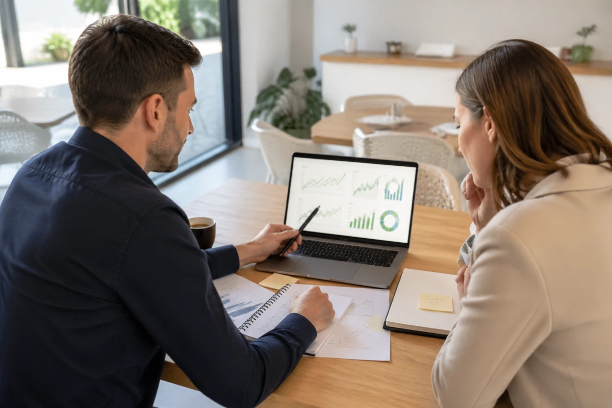Business owner planning Create Data-Driven SEO Roadmaps for Clients for an Australian business
