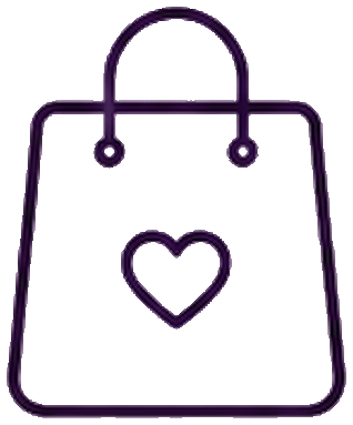 Shopping bag icon representing Ecommerce SEO, online store visibility, product pages and category page optimisation.