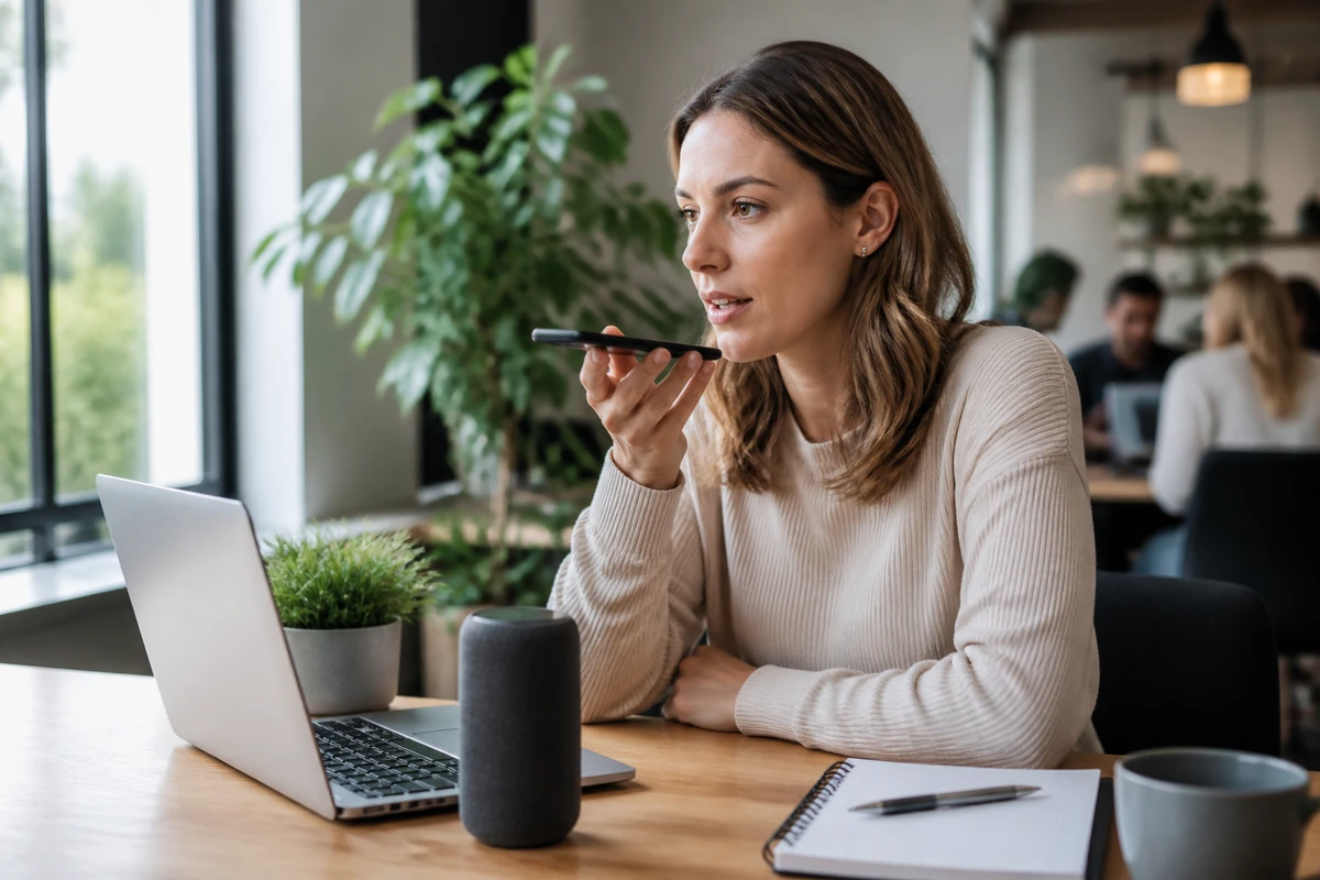Marketing strategist planning The Future of SEO Adapting to the Rise of Voice for an Australian business