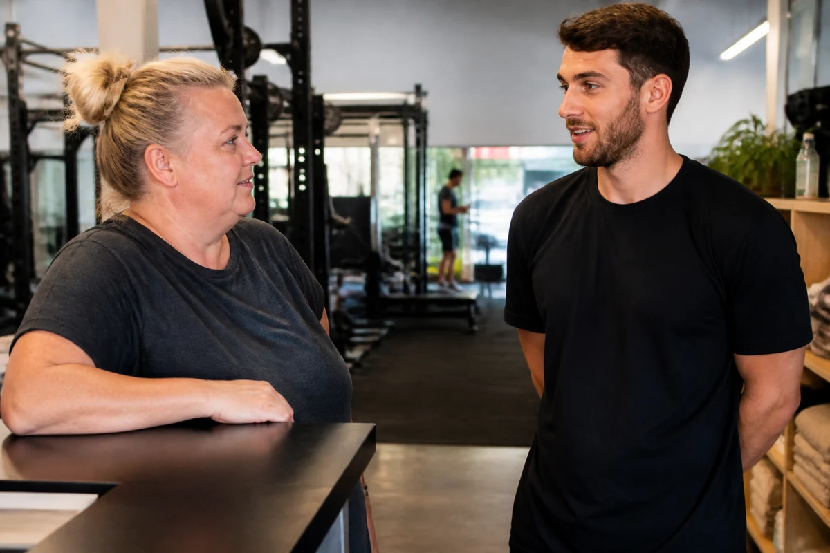 Gym SEO strategy session for a fitness studio improving local rankings, class bookings and Google visibility