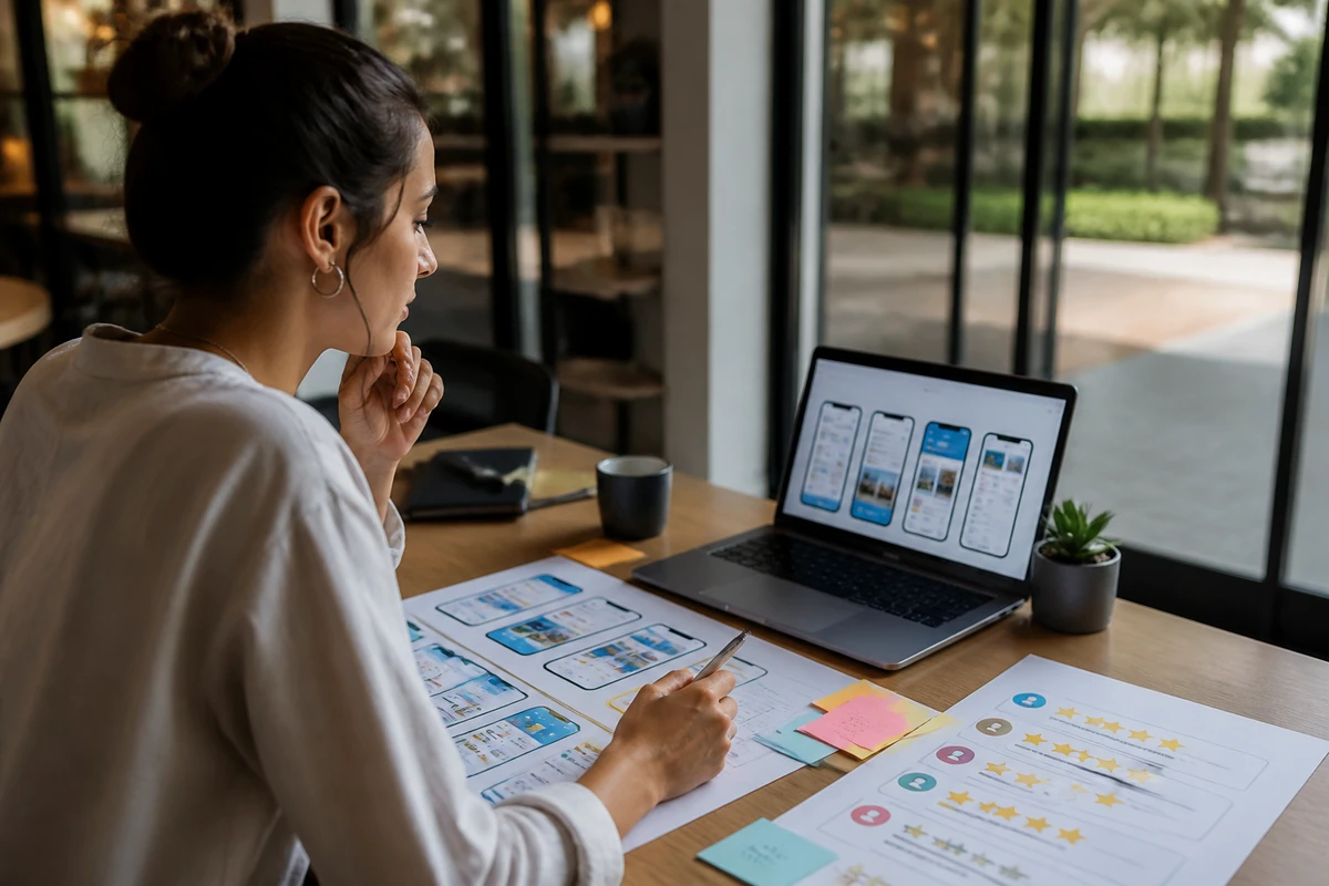 Mobile app marketer planning The Impact of App Ratings and Reviews on App Store for an Australian business