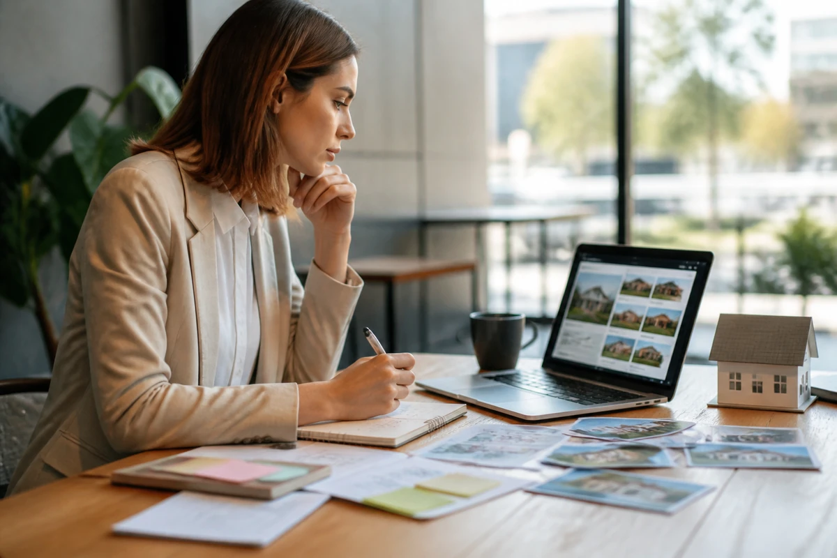 Real estate agent planning Link Building Tips for Real Estate Websites for an Australian business