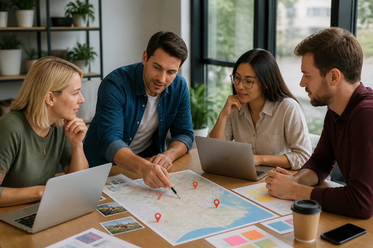Marketing team planning Local SEO for Nonprofit Events and Campaigns for an Australian business