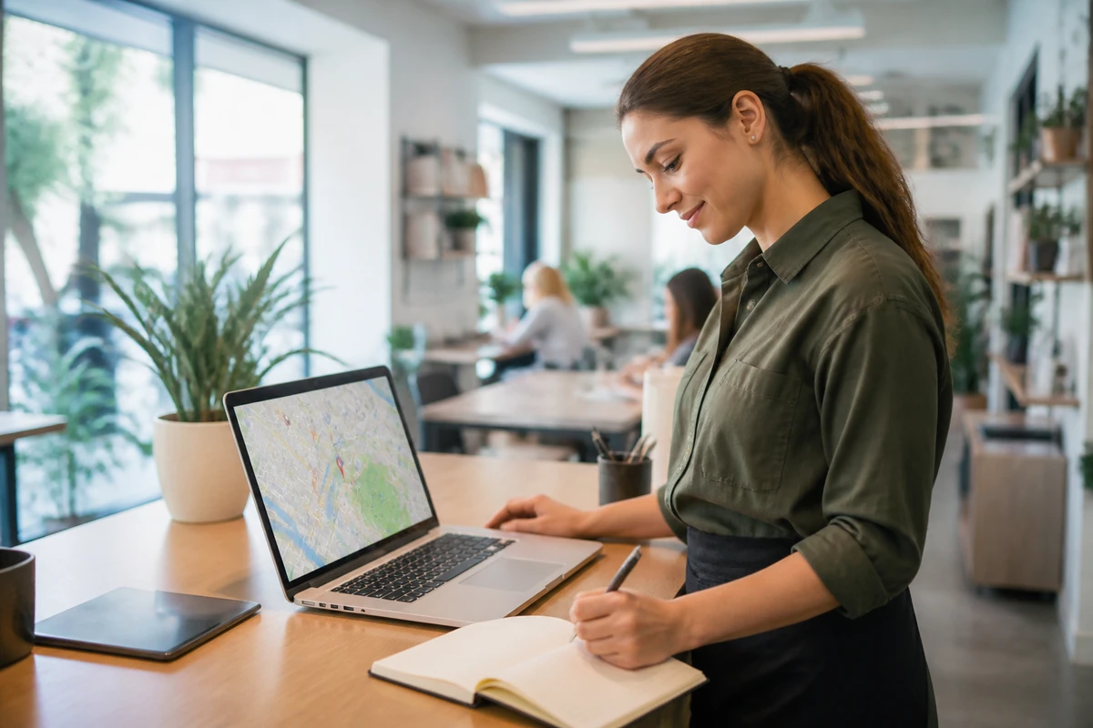 Business owner planning Local SEO for Tutoring Centres and Schools for an Australian business