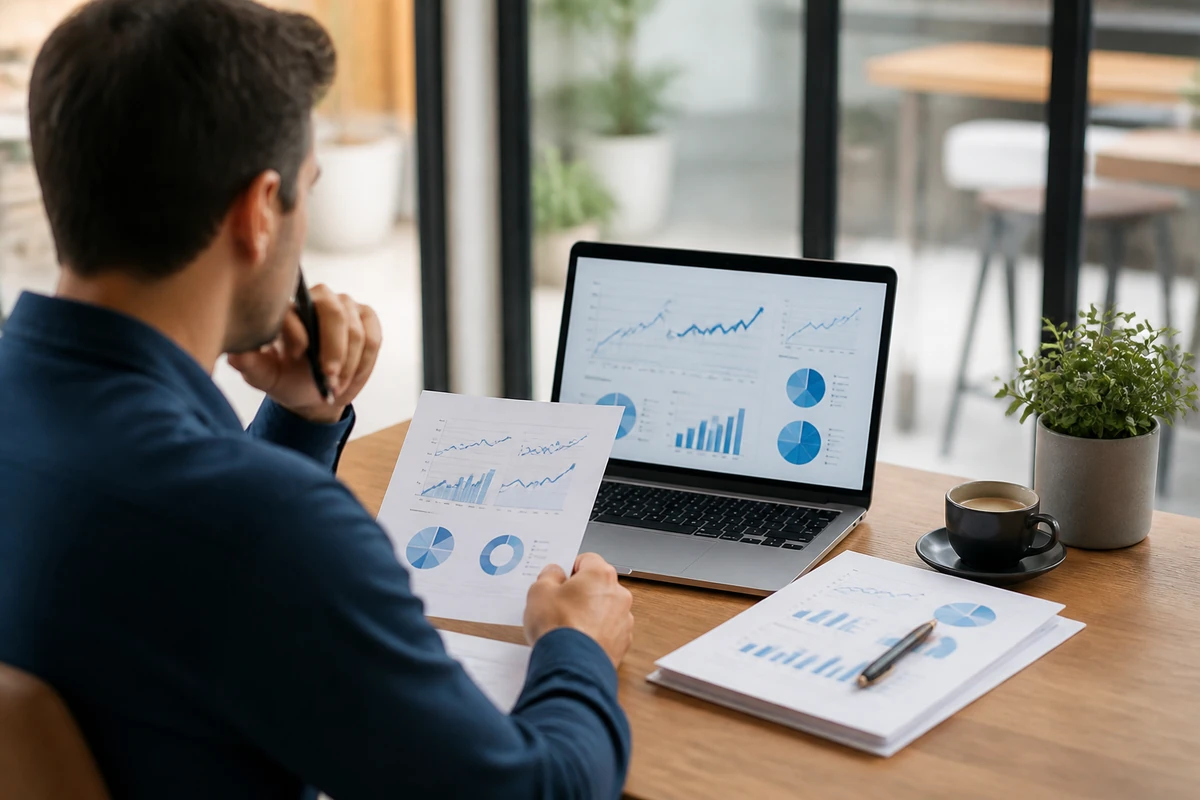 Business owner planning Measure ROI of SEO Campaigns for an Australian business