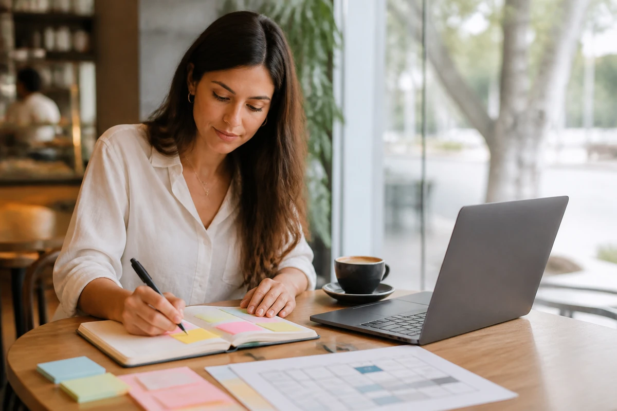 Content marketer planning Optimising Blog Posts for Search Engines for an Australian business