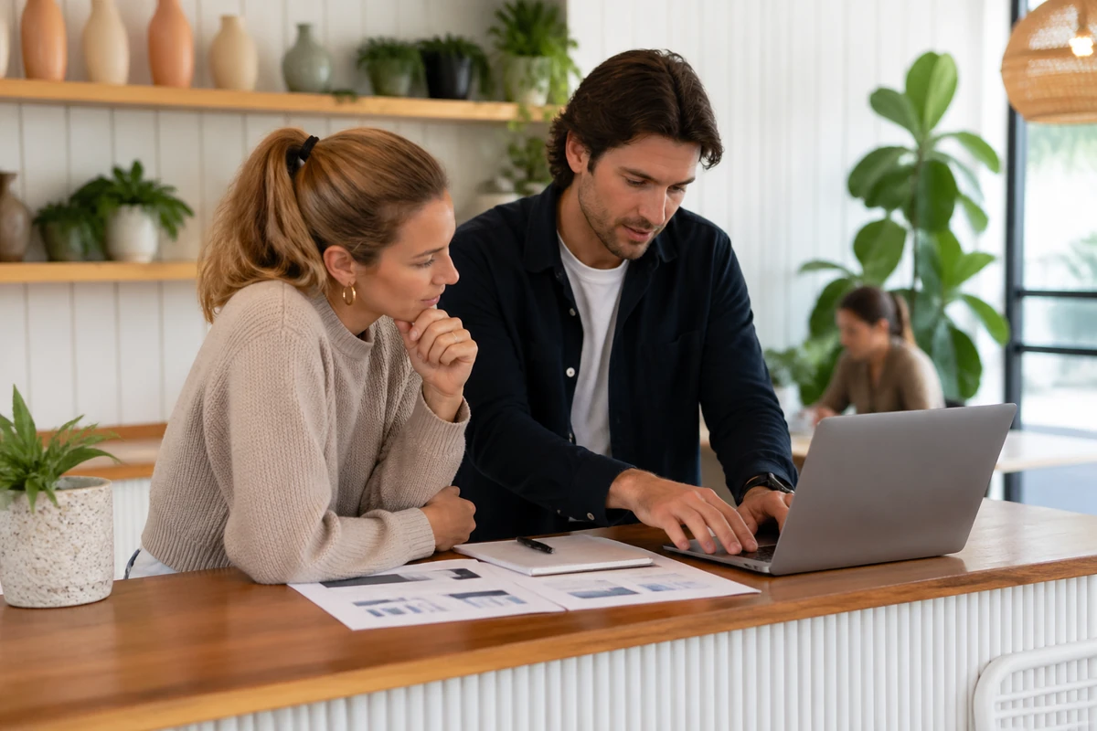 Marketing team planning Optimize SaaS Landing Pages for Conversions for an Australian business