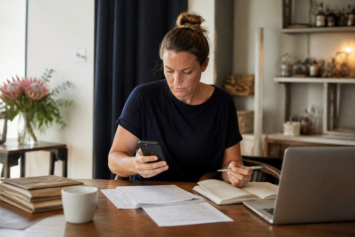 Business owner tracking calls, forms and quote requests from organic search