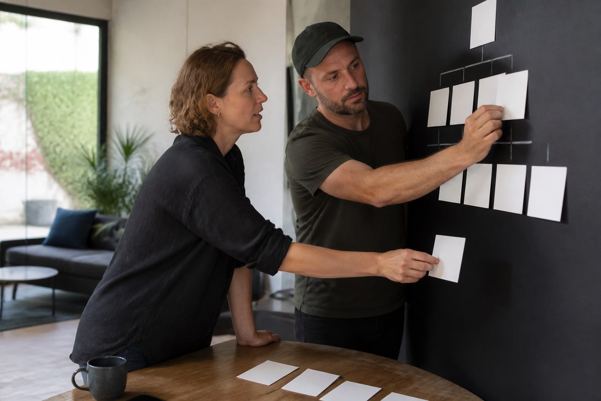 Geelong service business reviewing website structure and service page planning